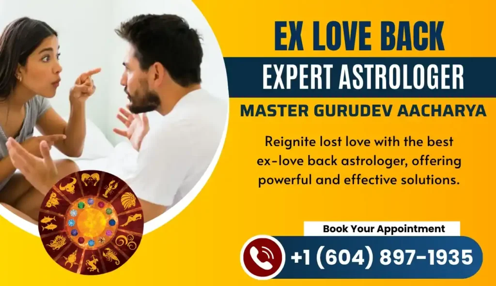 Most Trusted Ex Love Back Astrologer in Surrey- Psychic Gurudev Acharya