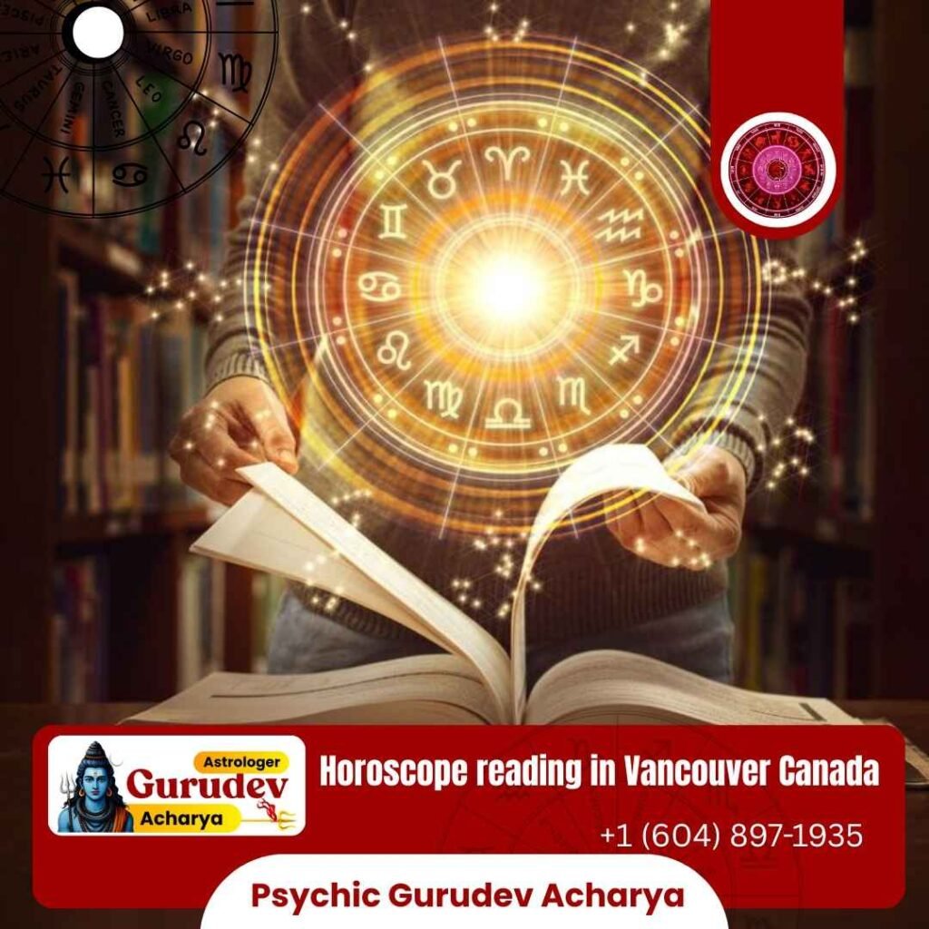 Get the best horoscope reading in Vancouver Canada by Astrologer Gurudev Acharya